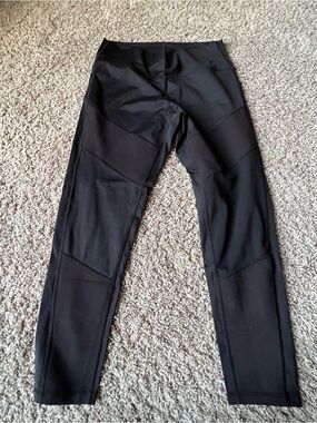 ZYIA Active Black High-Rise Workout Leggings
